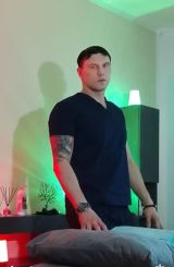 Миниатюра Мужчина Массаж на дому Академический Фотография 